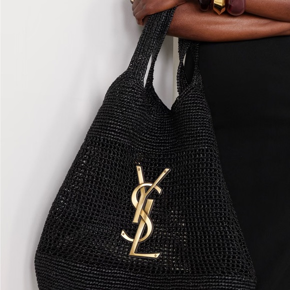 st laurent Handbags - Raffia bag